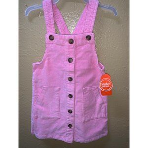 Wonder nation. Pink Corduroy jumper dress sz 4 toddler